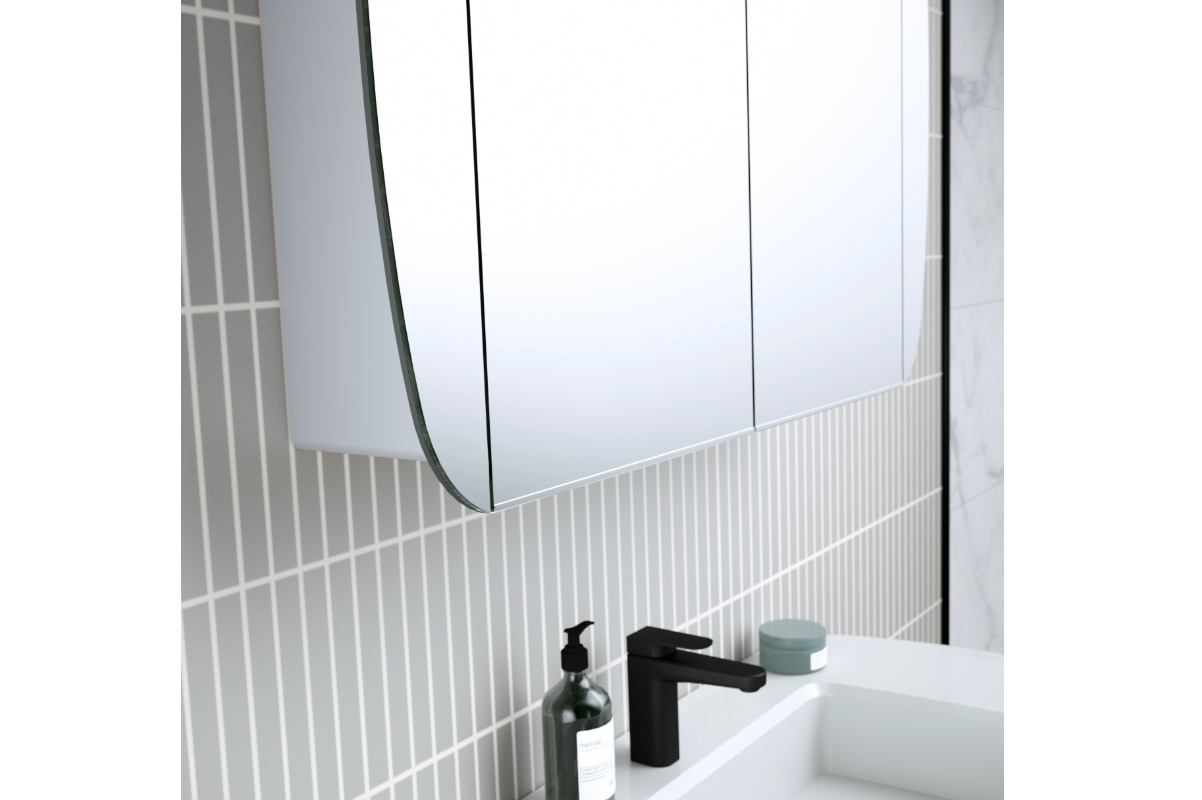 Szafka łazienkowa szer. 90 cm wys. 66 cm gł. 17 cm, szary Odeon - obrazek 3