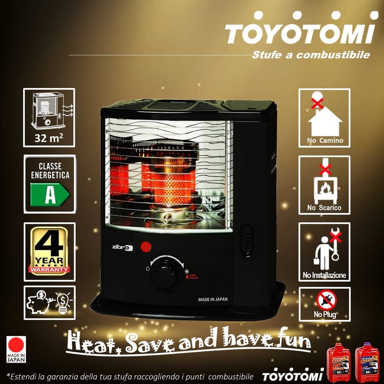 Palnik na paliwo ciekłe Zibro 2.2 kW Wick-Off Rs 2222 Toyotomi - obrazek 2