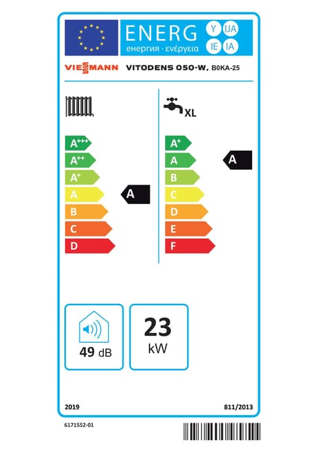 Kocioł gazowy kondensacyjny 2F VITODENS 050-W 25kW VIESSMANN - obrazek 2