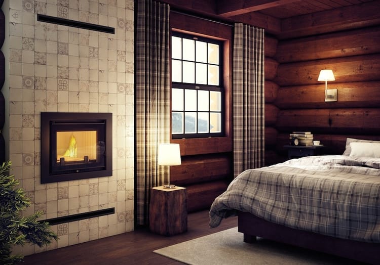 Wkład kominkowy na drewno STALIA 16 kW - obrazek 2