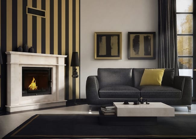 Wkład kominkowy na drewno STALIA 16 kW