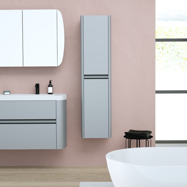 Kolumna 2p dł.35 x wys.150 x gł.30 cm jasnoszary Odeon - obrazek 3