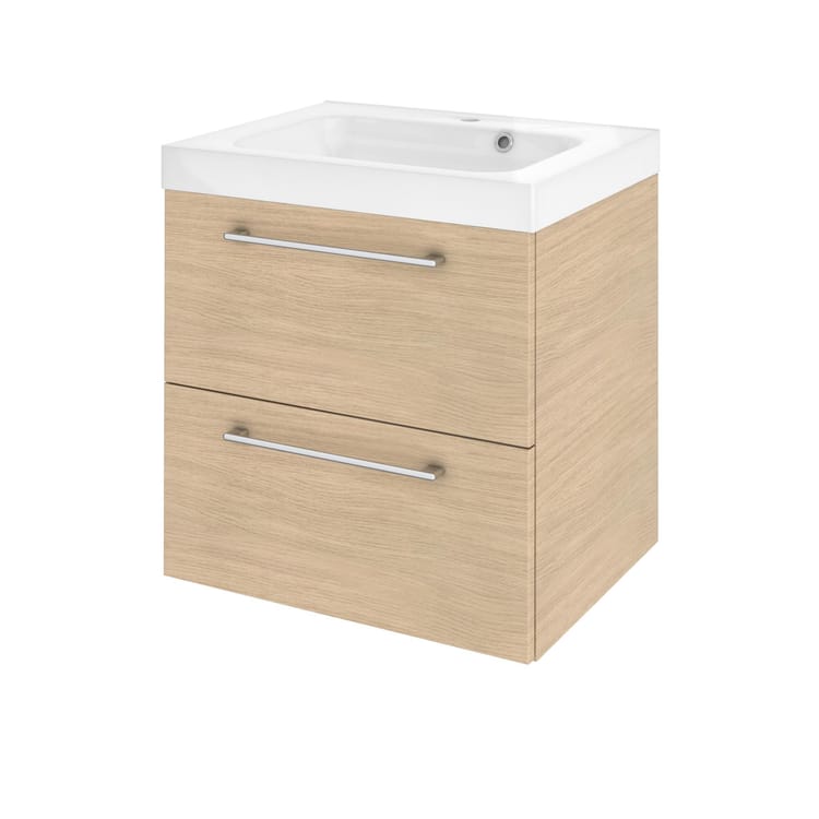 Meble łazienkowe, Remix szer. 60 x wys. 58 x gł. 46 cm, dąb, Remix - obrazek 4