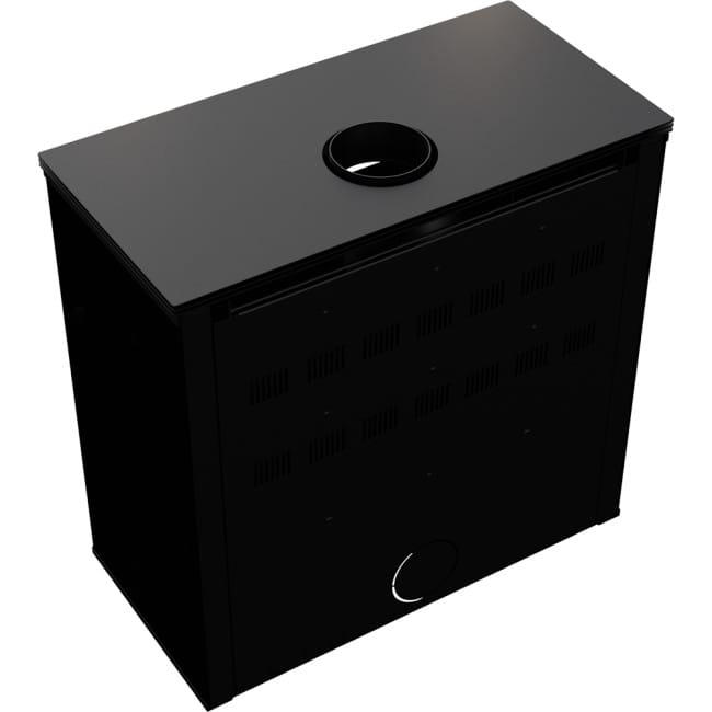 Piec na drewno JUNO 16 kW CZARNA PŁYTA - obrazek 5