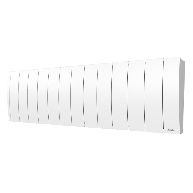 Elektryczny grzejnik konwekcyjny z płynną inercją 1400W SAUTER Ipala listwa biały - obrazek 3