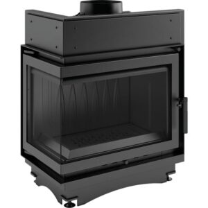 Wkład kominkowy MAJA 8 BS szyba po lewej 150 mm