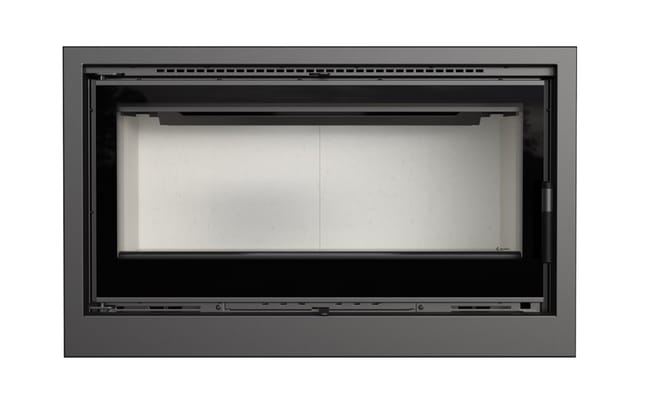 Wkład kominkowy ARKE 95 z możliwością podłączenia kanałów