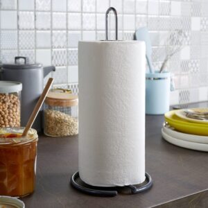 Stojak na ręcznik papierowy szary Delinia