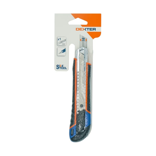Nożyk techniczny 18 mm DEXTER - obrazek 3