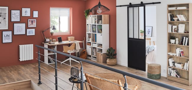 Elektryczny grzejnik akumulacyjny z cieczą 1000 W SAUTER Orosi poziomy biały - obrazek 4